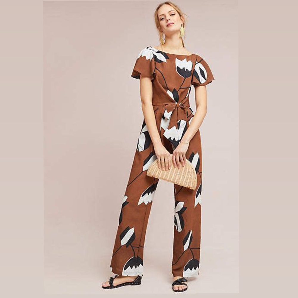 NWOT Eva Franco Miranda Jumpsuit - Size 2 - Picture 5 of 11